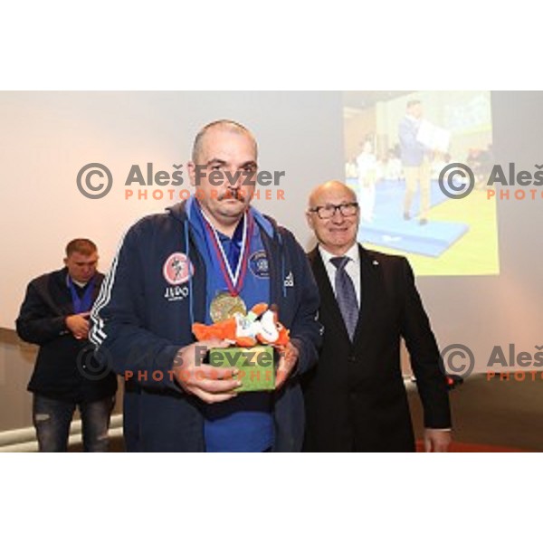OKS reception for members of Inclusive Judo team Slovenia in Ljubljana on November 11, 2019