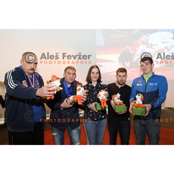 OKS reception for members of Inclusive Judo team Slovenia in Ljubljana on November 11, 2019