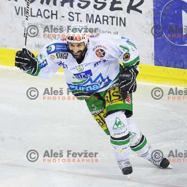 Rafaele Intranuovo at EBEL league fourth game of Semi-final of Ebel league, ZM Olimpija - Blackwings LINZ, Tivoli, Ljubljana 