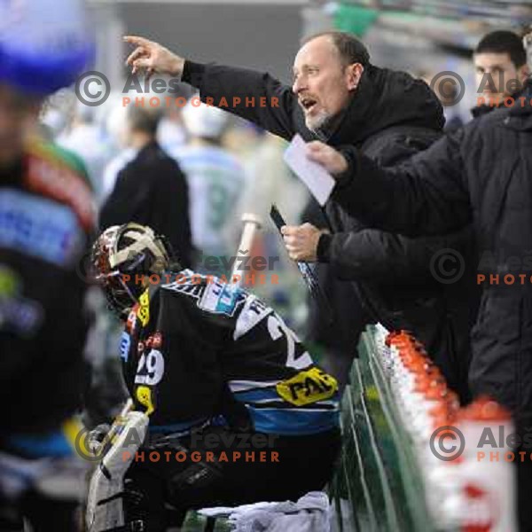 Jim Boney at EBEL league fourth game of Semi-final of Ebel league, ZM Olimpija - Blackwings LINZ, Tivoli, Ljubljana 