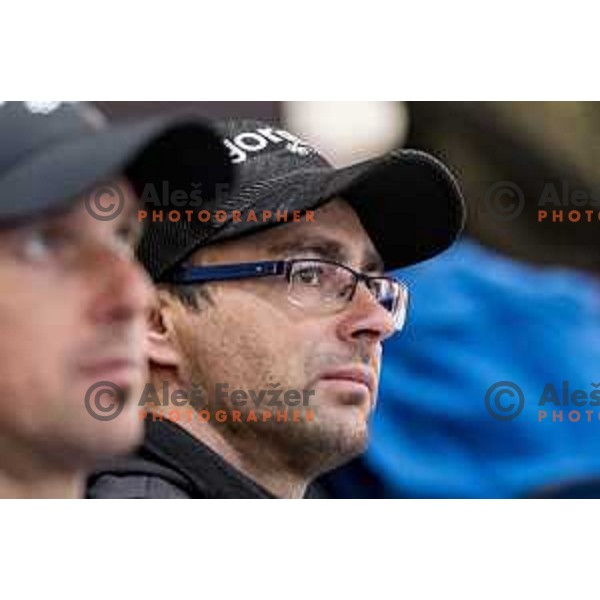 Gorazd Bertoncelj of Slovenia Nordic Ski team at press conference in Velenje on November 19, 2019