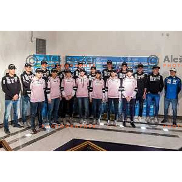 Slovenia Nordic Ski team press conference in Velenje on November 19, 2019