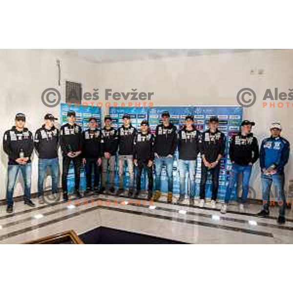Slovenia Nordic Ski team press conference in Velenje on November 19, 2019
