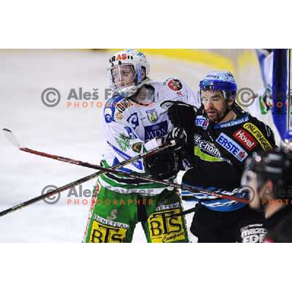 Andrej Tavzelj at EBEL league fourth game of Semi-final of Ebel league, ZM Olimpija - Blackwings LINZ, Tivoli, Ljubljana 