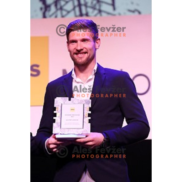 Klemen Gercar during Best Moto sportsman of the year 2019 in Slovenia Awards in Ljubljana on November 22, 2019