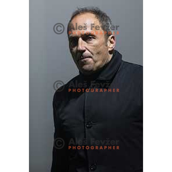 Darko Milanic, head coach of Maribor in action during Prva liga Telekom Slovenije football match between Aluminij and Maribor in Kidricevo, Slovenia on November 24, 2019