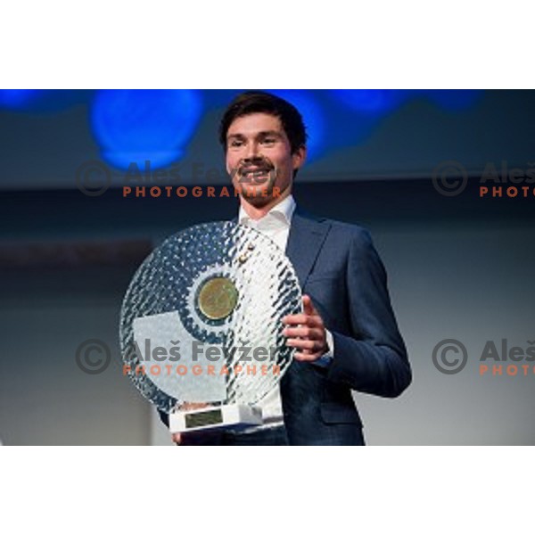 Primoz Roglic at the Night of the Cycling stars 2019, Ljubljana Castle, Ljubljana, Slovenia , 26.11.2019