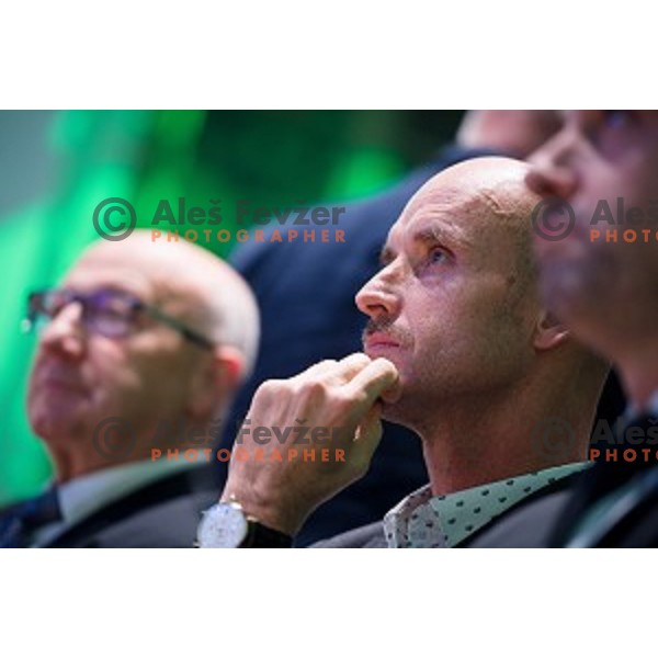 Tomaz Grm during Night of the Cycling stars 2019 at Ljubljana Castle, Ljubljana, Slovenia on November 26, 2019