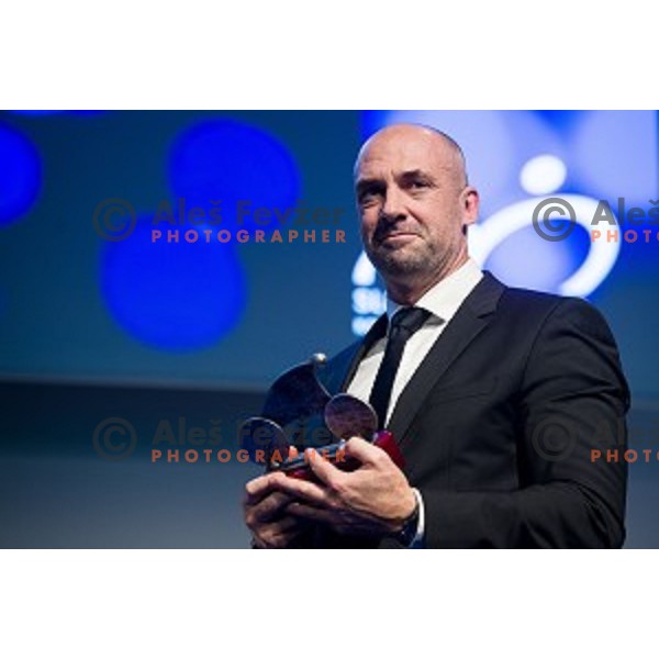 Blaz Perko during Night of the Cycling stars 2019 at Ljubljana Castle, Ljubljana, Slovenia on November 26, 2019
