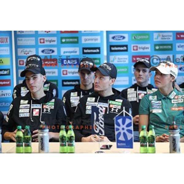 Slovenia Nordic Ski team press conference in Ljubljana on December 3, 2019