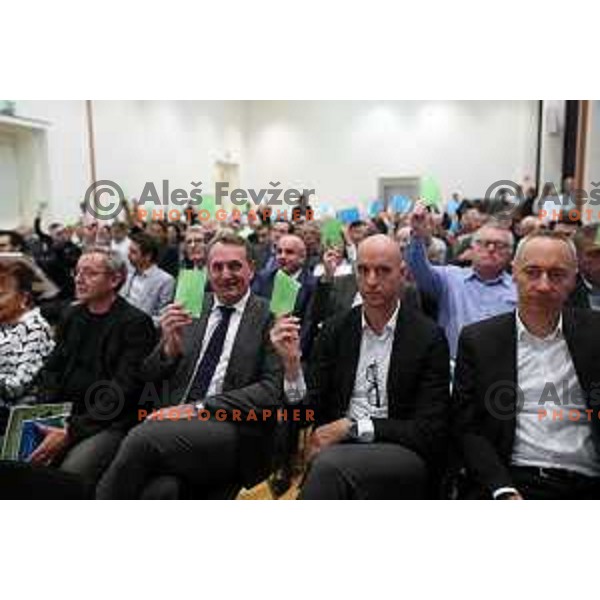 General Assembly of Olympic Committee of Slovenia in Ljubljana, Slovenia on December 16, 2019