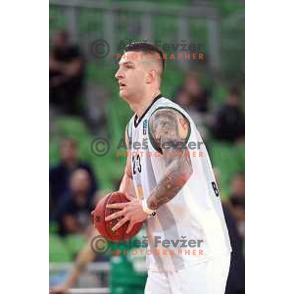 Alen Omic in action during 7Days EuroCup regular season basketball match between Cedevita Olimpija Ljubljana (SLO) and Joventut Badalona (ESP) in Arena Stozice, Ljubljana, Slovenia on December 18, 2019