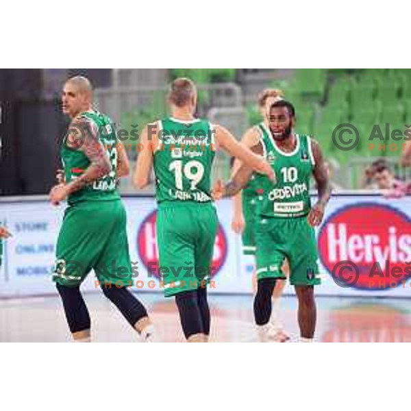 Codi Miller-McIntyre in action during 7Days EuroCup regular season basketball match between Cedevita Olimpija Ljubljana (SLO) and Joventut Badalona (ESP) in Arena Stozice, Ljubljana, Slovenia on December 18, 2019
