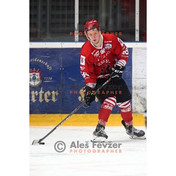 action during Alps league ice-hockey match between Acroni Jesenice and SZ Olimpija in Podmezakla Hall, Jesenice, Slovenia on December 20, 2019