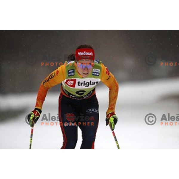 Katharina Hennig (GER) during Ladies Sprint Free at FIS Cross-country Sprint World Cup Qualification in Planica, Slovenia on December 21, 2019