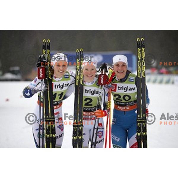 Ladies Sprint Free at FIS Cross-country World Cup in Planica, Slovenia on December 21, 2019