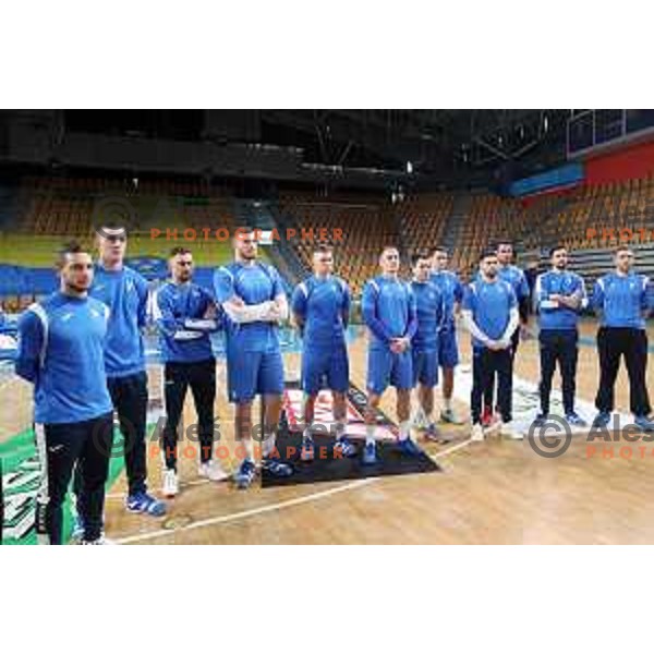 meeting and first practice session of Slovenia Handball team in Zlatorog Hall, Celje, Slovenia on December 26, 2019