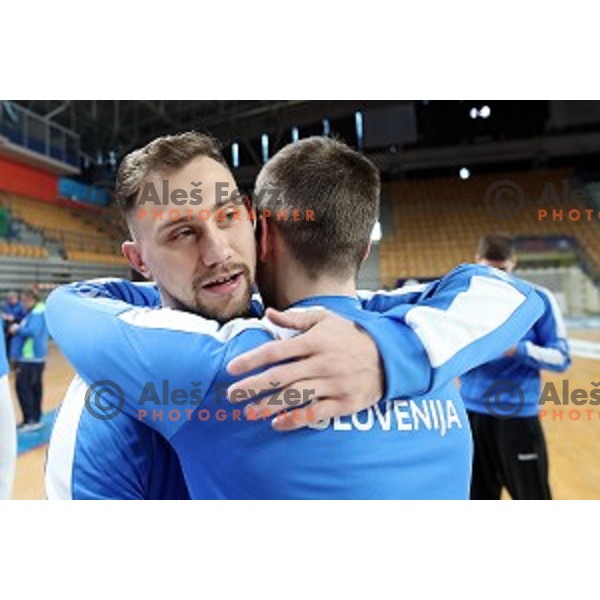 meeting and first practice session of Slovenia Handball team in Zlatorog Hall, Celje, Slovenia on December 26, 2019
