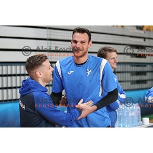 meeting and first practice session of Slovenia Handball team in Zlatorog Hall, Celje, Slovenia on December 26, 2019