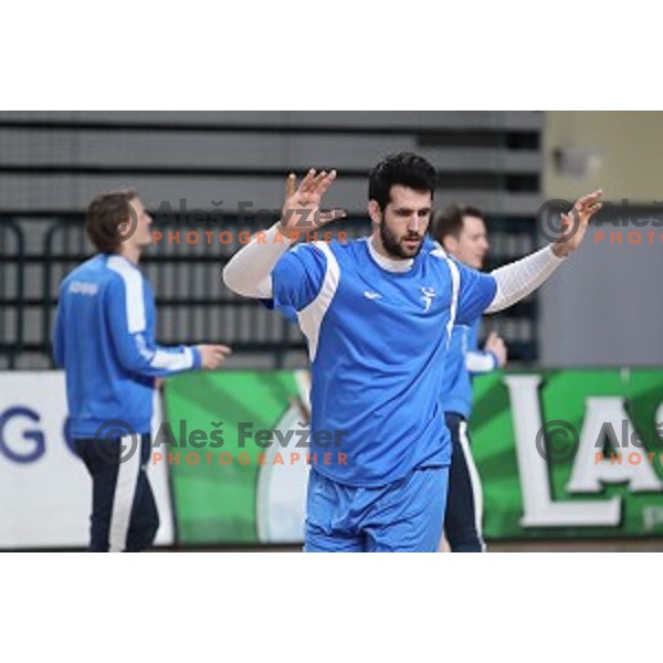 meeting and first practice session of Slovenia Handball team in Zlatorog Hall, Celje, Slovenia on December 26, 2019