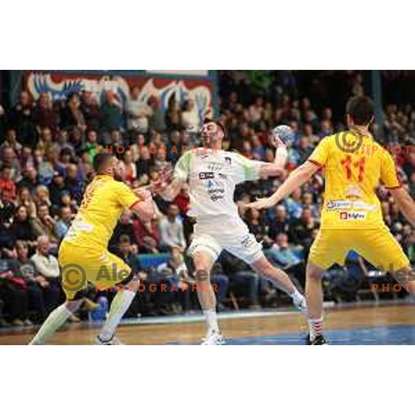  of Slovenia during friendly handball match between Slovenia and Northern Macedonia in Slovenj Gradec on Janaury 3, 2020