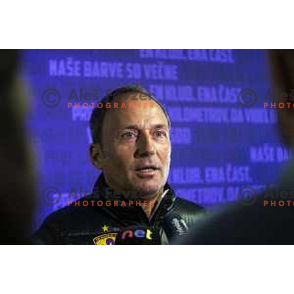 Darko Milanic, head coach of NK Maribor during first training of NK Maribor in 2020 in Ljudski vrt, Maribor, Slovenia on January 7, 2020