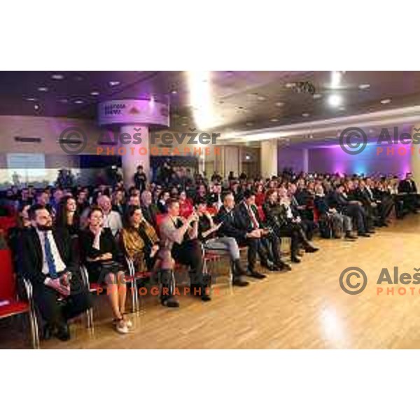 Gala event of Slovenian ParaOlympic Committee announcing best para sportsman of the year 2019 in Ljubljana, Slovenia on January 21, 2020