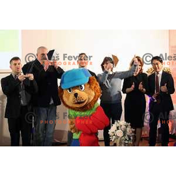 Gala event of Slovenian ParaOlympic Committee announcing best para sportsman of the year 2019 in Ljubljana, Slovenia on January 21, 2020