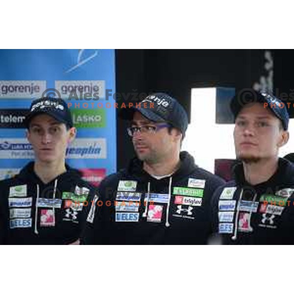 Gorazd Bertoncelj during Slovenia Nordic team press conference in Ljubljana on January 22, 2020