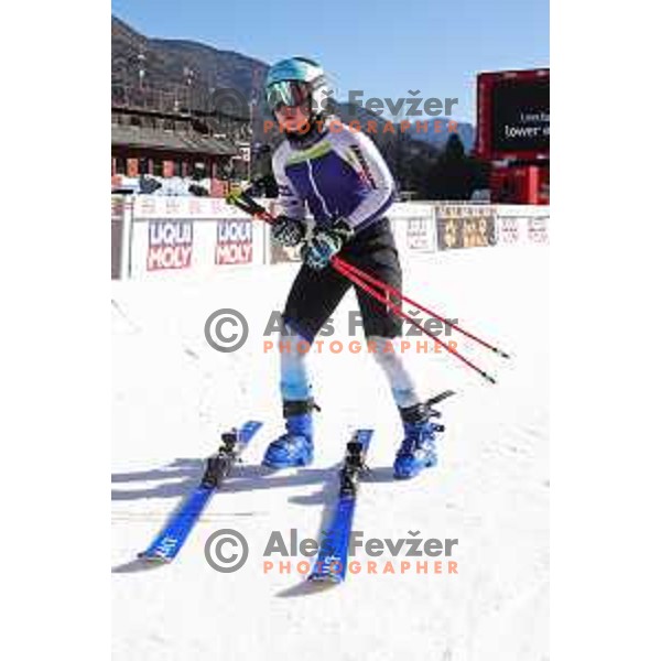 AUDI FIS Alpine Ski World Cup, Golden Fox practice in Kranjska gora, Slovenia on February 14, 2020