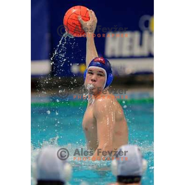 Kalan at match Triglav (SLO)- UTE (Hungary) in semi-final of Alpe Adria water polo league tournament in Kranj 9.3.2008. UTE won the match 10:6 and advanced to final. Photo by Ales Fevzer 