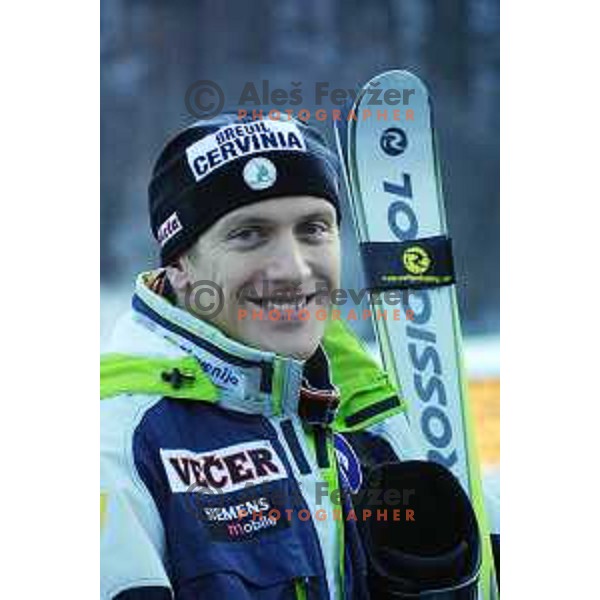 Jure Kosir at FIS Alpine World Cup Giant Slalom for Vitranc Cup in Kranjska gora, Slovenia on December 20 , 2001