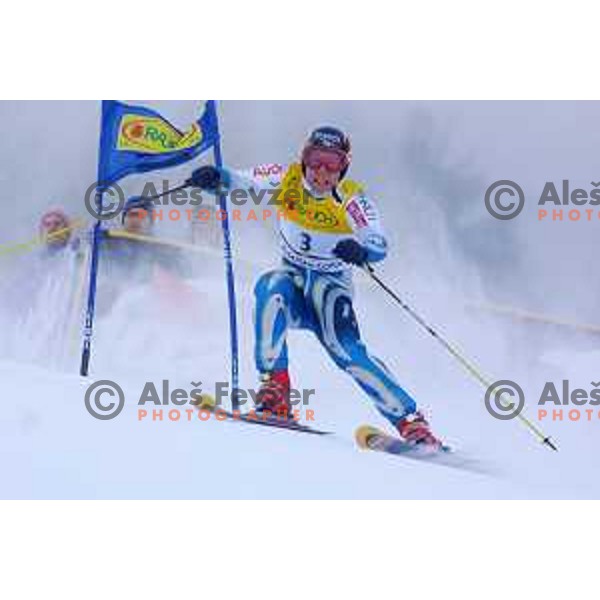 Sami Uotila at FIS Alpine World Cup Giant Slalom for Vitranc Cup in Kranjska gora, Slovenia on December 21 , 2001
