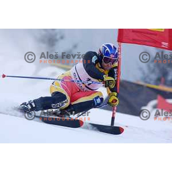 at FIS Alpine World Cup Giant Slalom for Vitranc Cup in Kranjska gora, Slovenia on December 21 , 2001