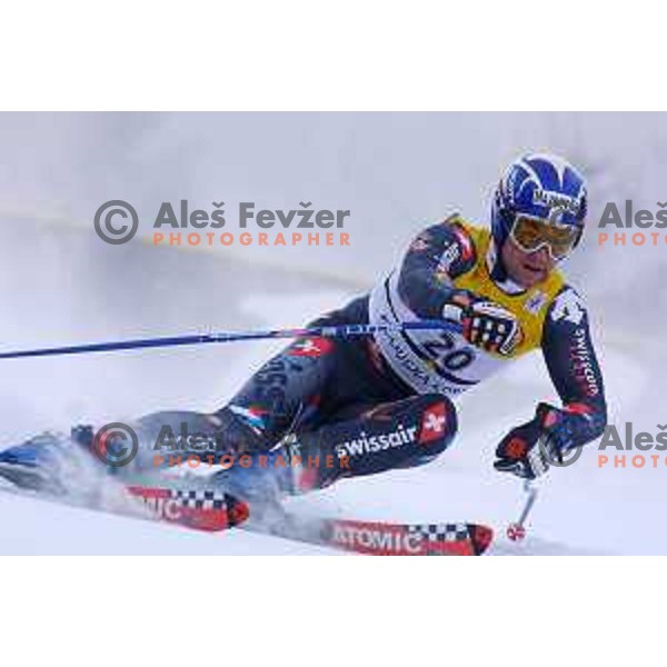 at FIS Alpine World Cup Giant Slalom for Vitranc Cup in Kranjska gora, Slovenia on December 21 , 2001
