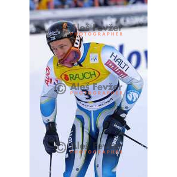 Sami Uotila at FIS Alpine World Cup Giant Slalom for Vitranc Cup in Kranjska gora, Slovenia on December 21 , 2001