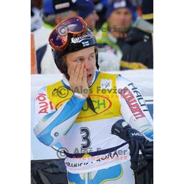 Sami Uotila at FIS Alpine World Cup Giant Slalom for Vitranc Cup in Kranjska gora, Slovenia on December 21 , 2001