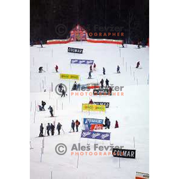 at FIS Alpine World Cup Slalom for Vitranc Cup in Kranjska gora, Slovenia on December 22 , 2001