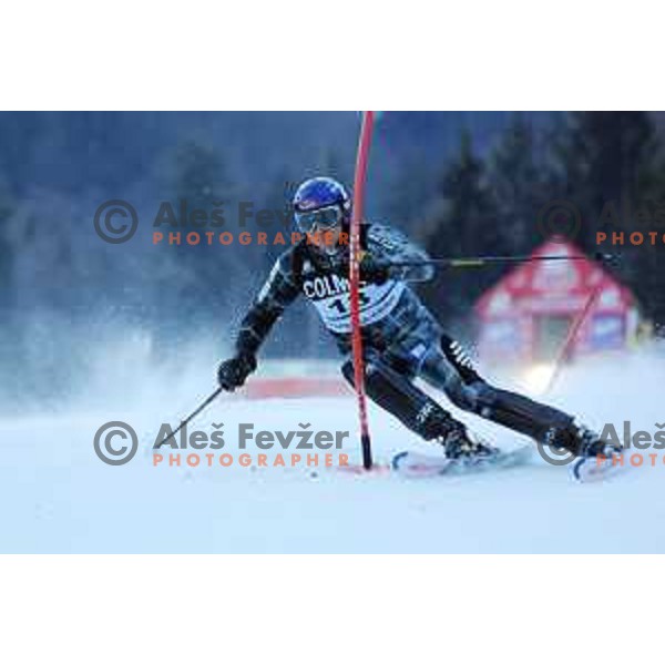 at FIS Alpine World Cup Slalom for Vitranc Cup in Kranjska gora, Slovenia on December 22 , 2001