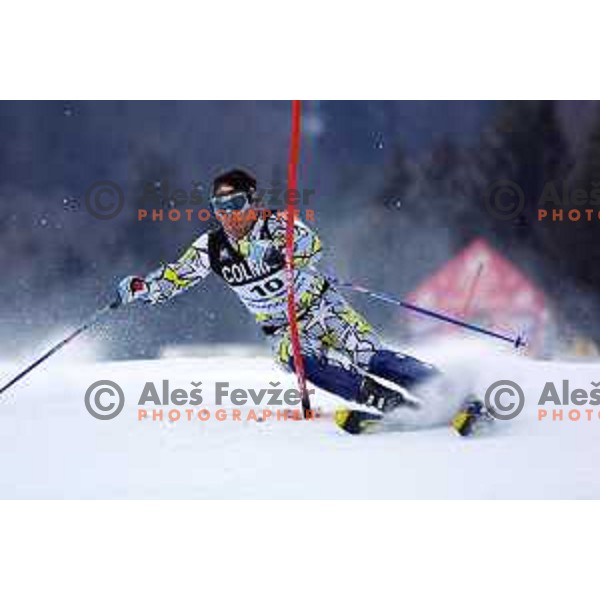 at FIS Alpine World Cup Slalom for Vitranc Cup in Kranjska gora, Slovenia on December 22 , 2001