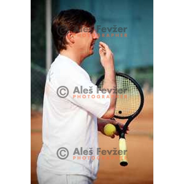 Bostjan Dobrovoljc at Slovenia Open, ATP Challenger in Domzale on May 1992