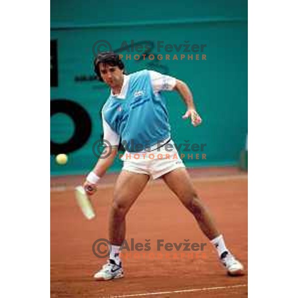 Boban Zivojinovic, winner of Slovenia Open, ATP Challenger in Domzale on May 1991