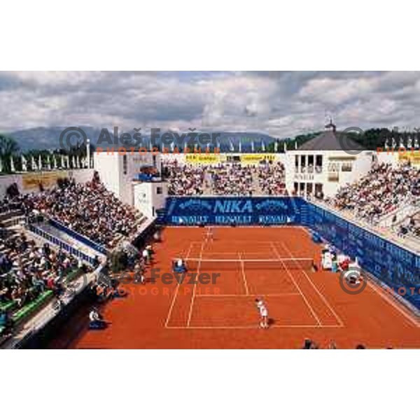 Jordi Burillo (ESP), winner of Renault Slovenia Open, ATP Challenger in Domzale, Slovenia on May 1995 over Adrian Voinea (ROM)