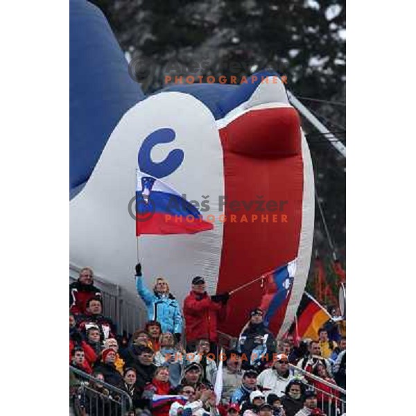 at e.on Ruhrgas FIS World Cup Ski jumping competition on 215 meters Flying Hill in Planica (Slovenia) on 14.3.2008. Photo by Ales Fevzer 