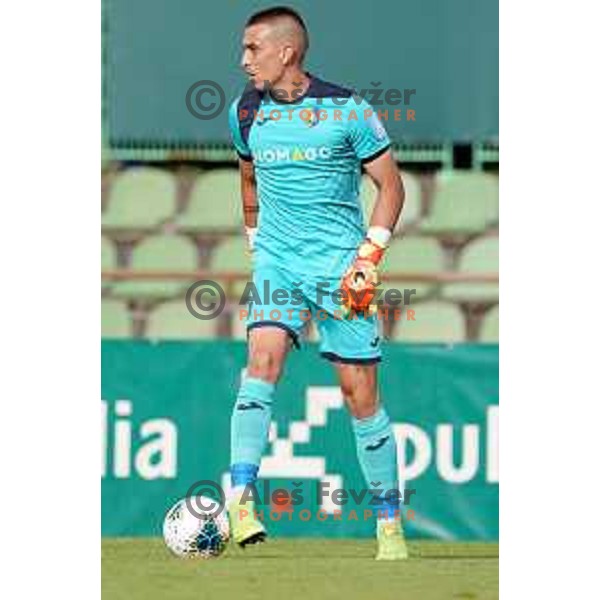 Igor Vekic in action during Prva Liga Telekom Slovenije 2019/2020 football match between Bravo and Triglav in Ljubljana, Slovenia on June 7 , 2020