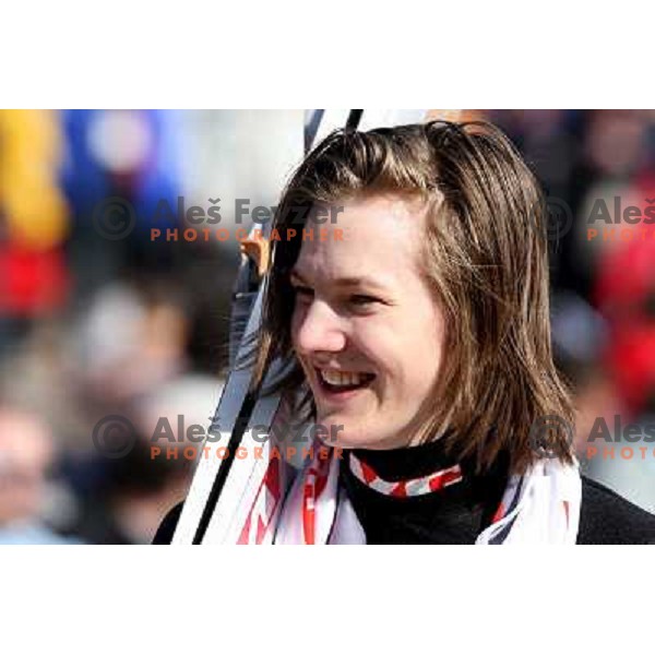 Tom Hilde (NOR) at e.on Ruhrgas FIS World Cup Ski jumping competition on 215 meters Flying Hill in Planica (Slovenia) on 14.3.2008. Photo by Ales Fevzer 