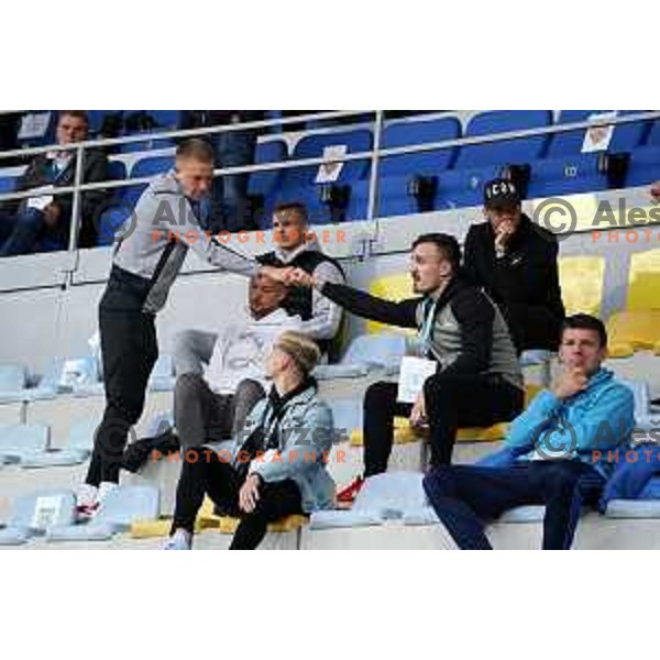 in action during Prva Liga Telekom Slovenije 2019/2020 football match between Domzale and Maribor in Domzale, Slovenia on June 7 , 2020