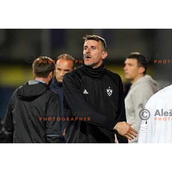 in action during Prva Liga Telekom Slovenije 2019/2020 football match between Domzale and Maribor in Domzale, Slovenia on June 7 , 2020