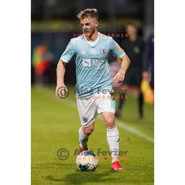 Rudi Pozeg Vancas in action during Prva Liga Telekom Slovenije 2019/2020 football match between Domzale and Maribor in Domzale, Slovenia on June 7 , 2020