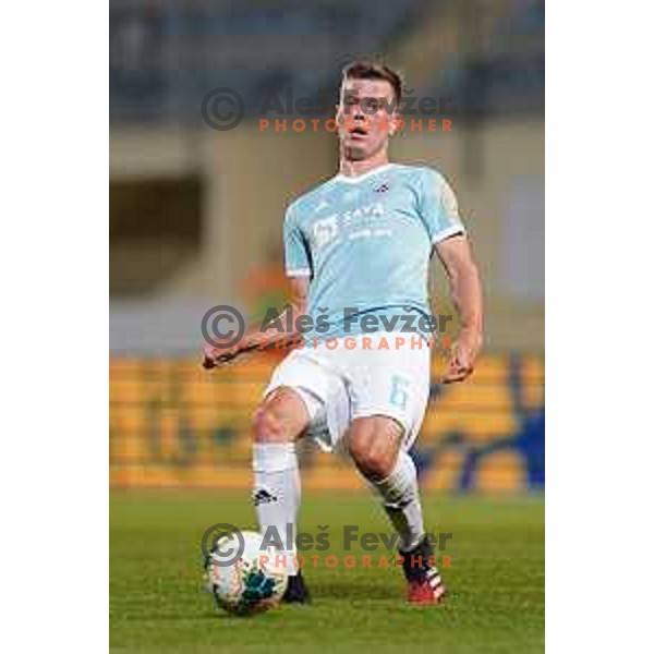 in action during Prva Liga Telekom Slovenije 2019/2020 football match between Domzale and Maribor in Domzale, Slovenia on June 7 , 2020